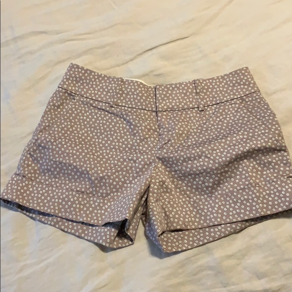 Club Monaco Gray Patterned Women Shorts